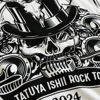 Gentleman Skull T-shirts White(Tシャツ)